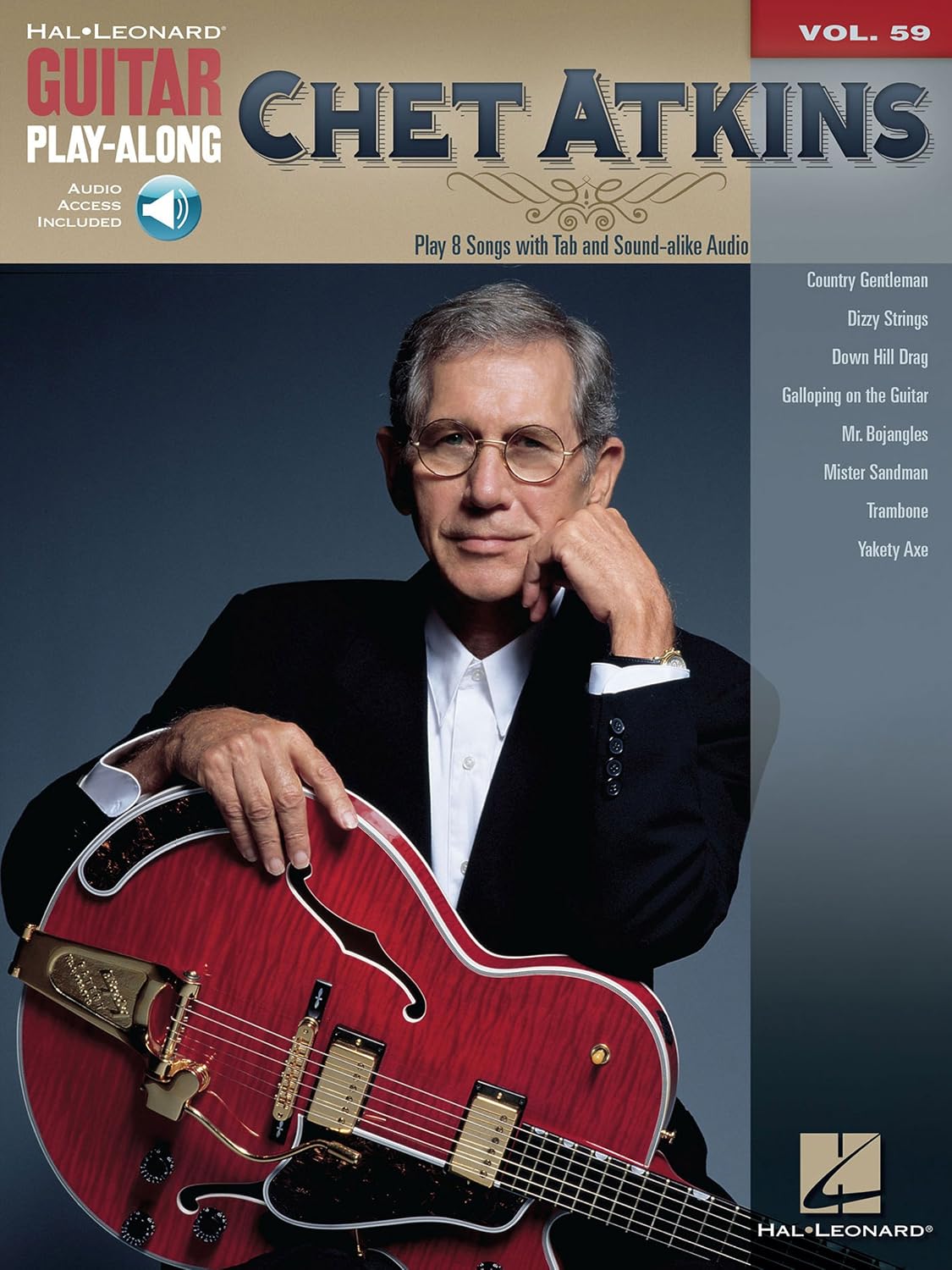 Chet Atkins Guitar Songbook: Guitar Play-Along Volume 59