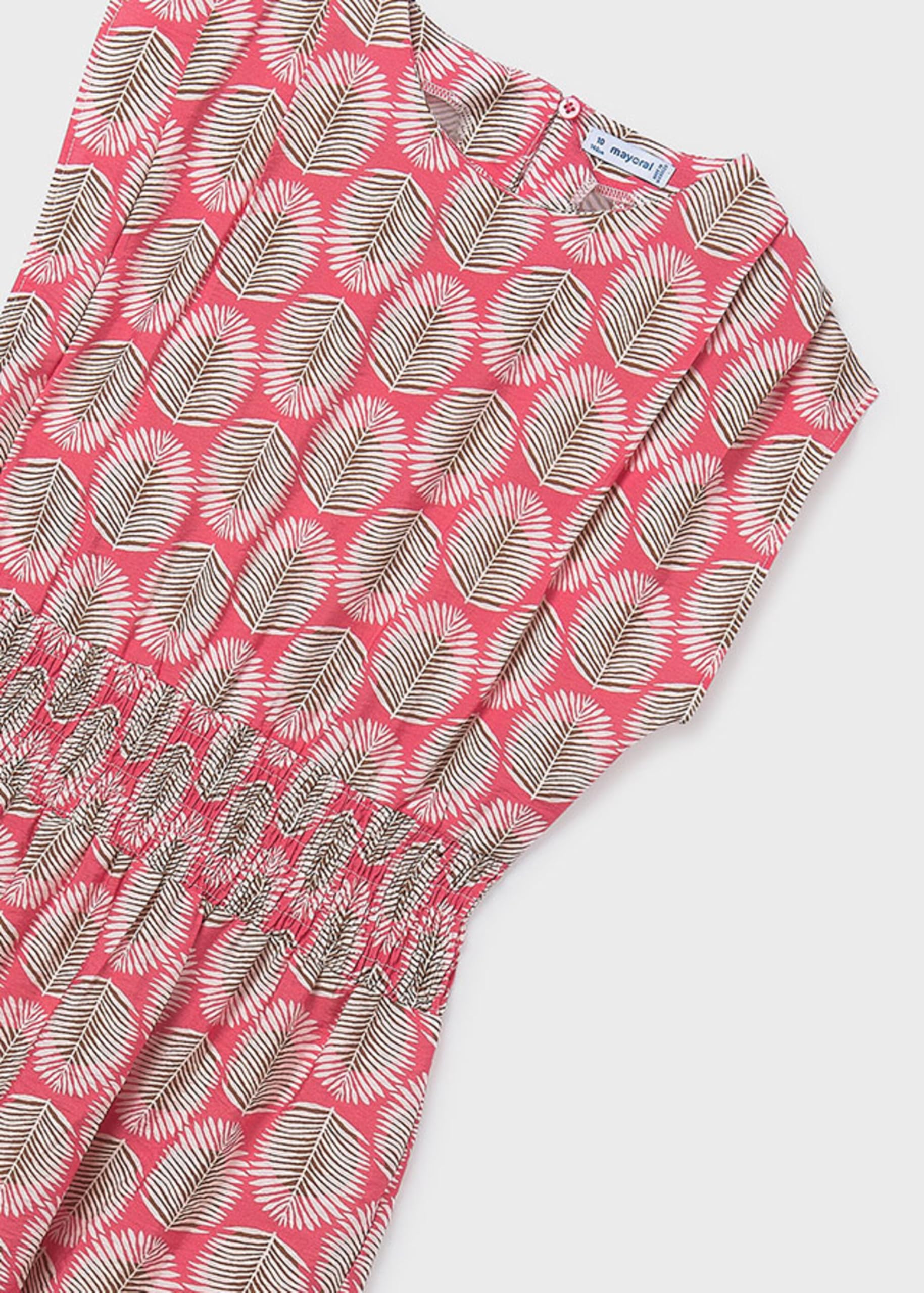 Mayoral Vestido Niña Verano - Estampado - Ropa de Vestir Niña - Ropa de Regalo - para Niñas y Adolescentes de 8 Años a 16 Años