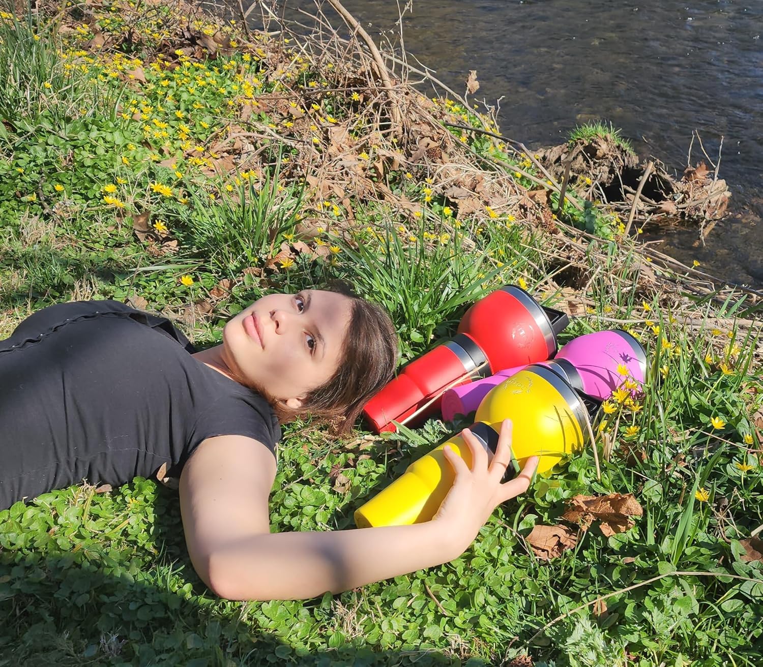 Assembly Tumbler and Bowl Set Stainless Steel Vacuum Double Wall Insulated Set of 50oz (Pink)