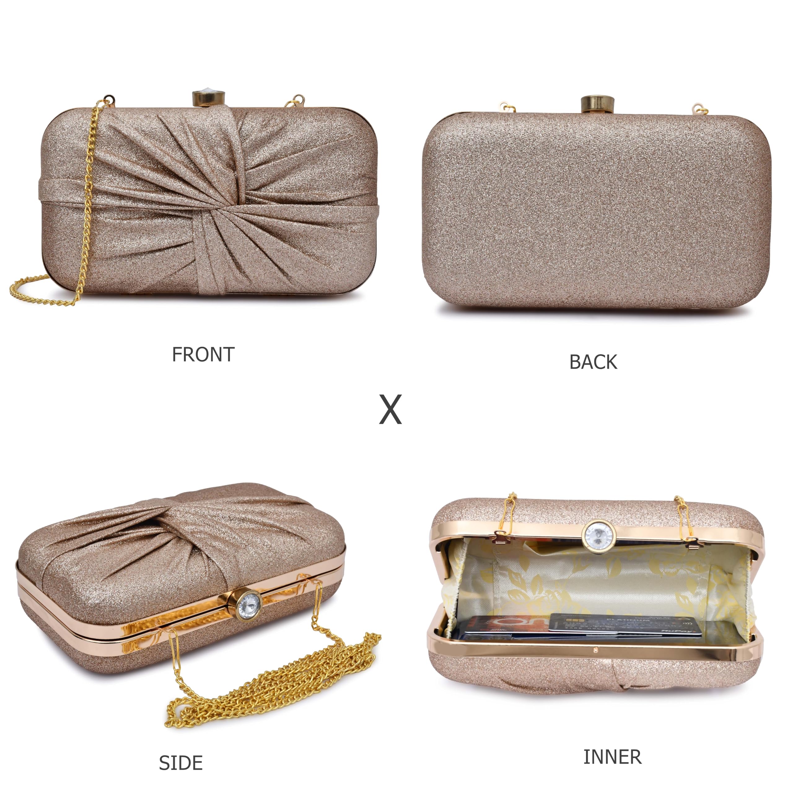 For The Beautiful You Women's Clutch (Gu-Mu) (Peach) 4