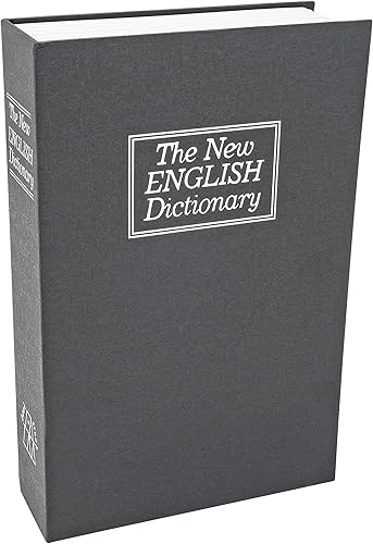 Southern Homewares - Caja fuerte para libro (texto en inglés), color azul