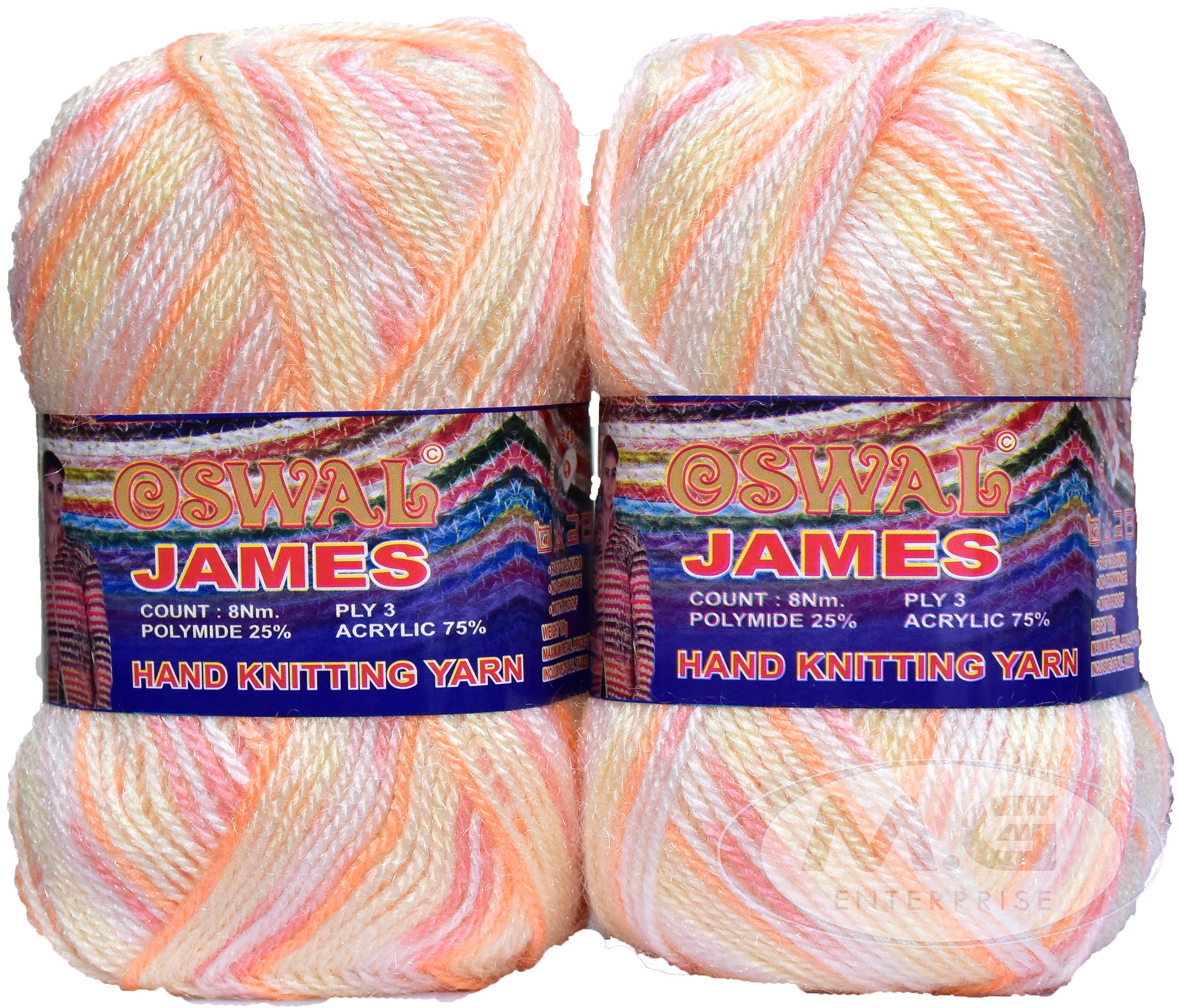 M.G ENTERPRISE Os wal James Knitting Yarn Wool, Blue Sky Ball 300 gm Best Used with Knitting Needles, Crochet Needles Wool Yarn for Knitting. by M.G ENTERPRISE Os wal B