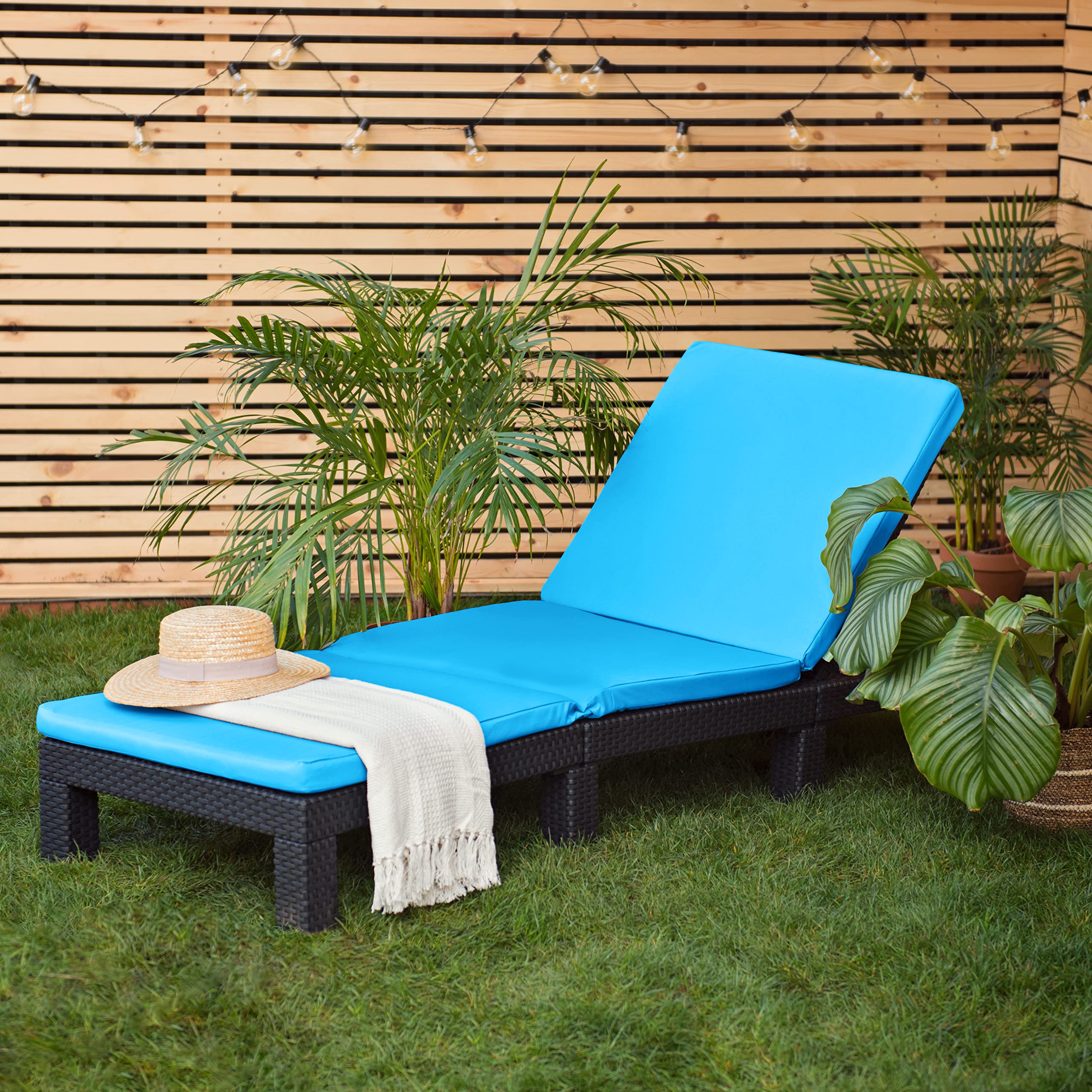 Tuinstoel Kussen Met Banden Antislip AevQuas Ligstoelkussen Met 6 Banden & Antislip Bovenkant – Zacht Tuin- En Schommelstoelkussen Voor Buiten, Strand, Patio (alleen Kussen, Geen Stoel) Ligstoel Kussens Tuinstoel Kussen Met Banden Antislip AevQuas Ligstoelkussen Met 6 Banden & Antislip Bovenkant – Zacht Tuin- En Schommelstoelkussen Voor Buiten, Strand, Patio (alleen Kussen, Geen Stoel) Ligstoel Kussens