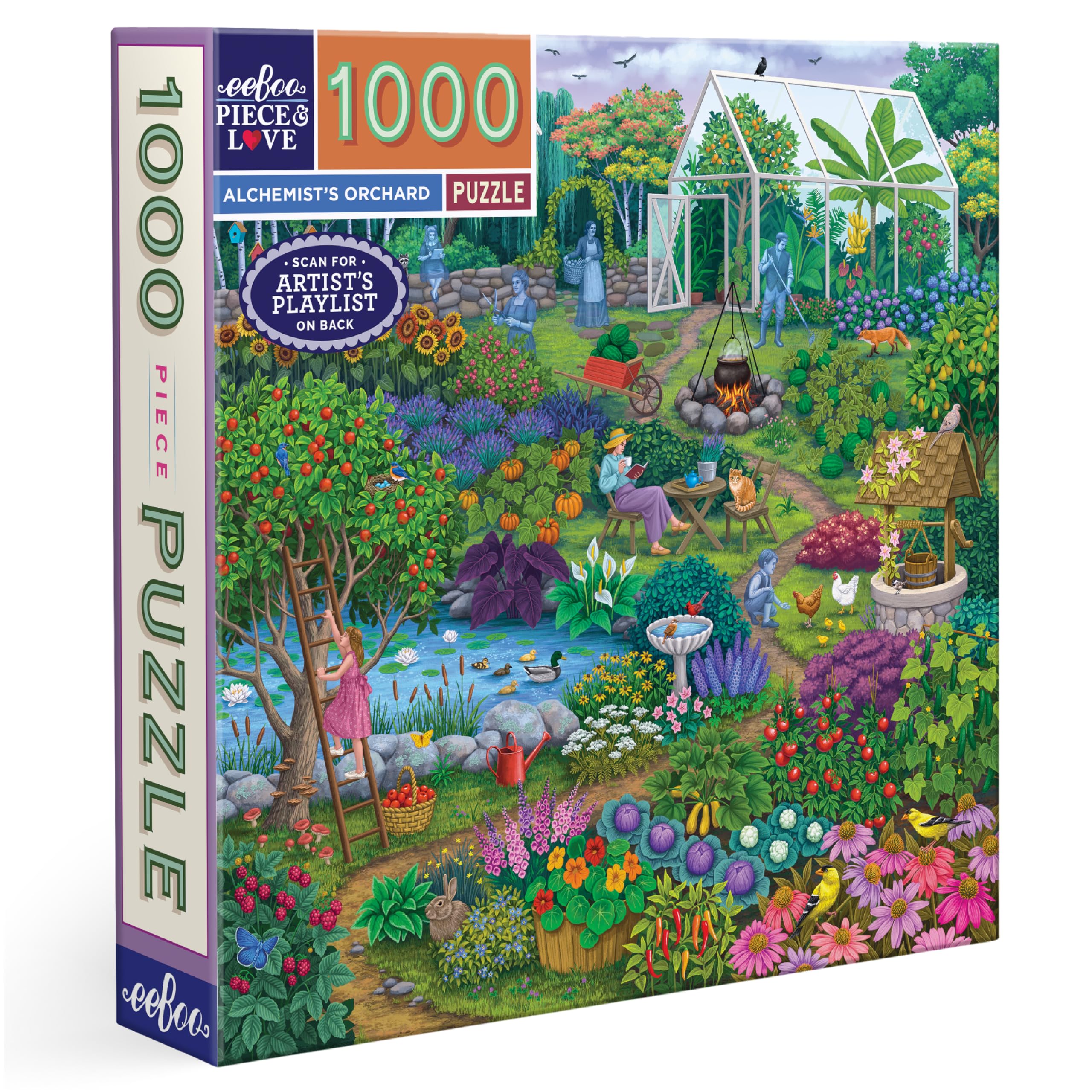eeBoo Alchemist's Masquerade Puzzle - 1000 Pieces -13