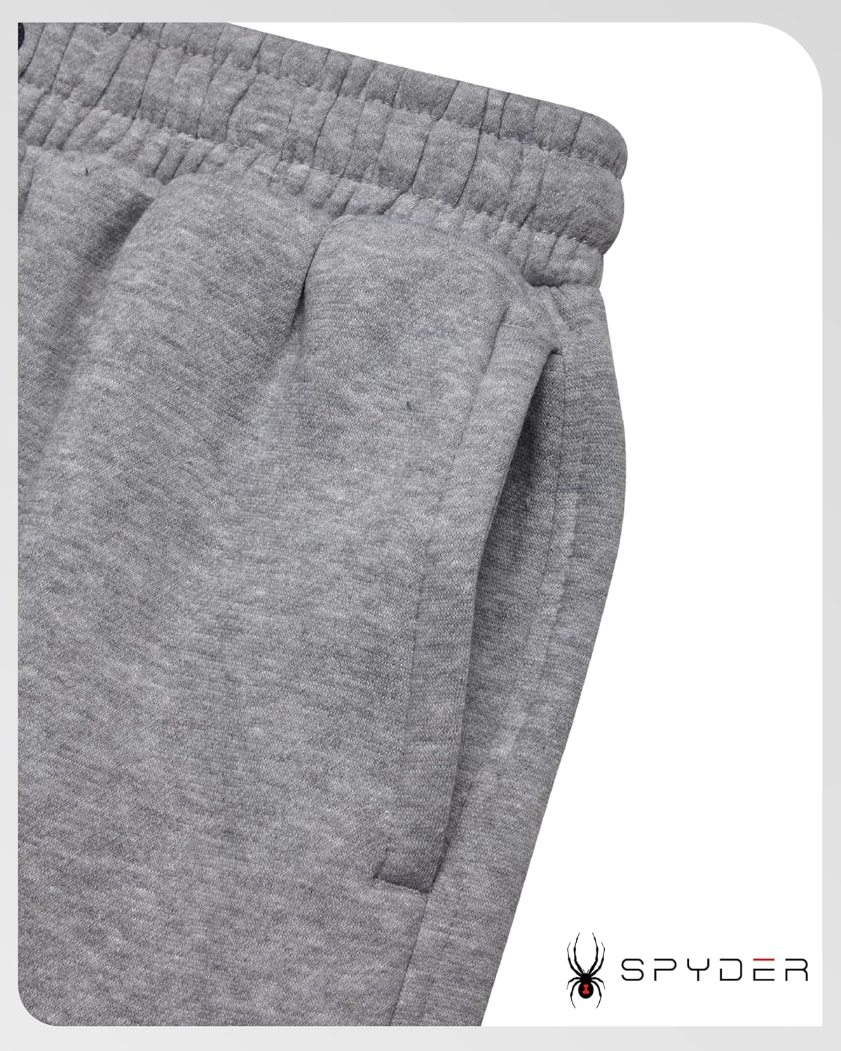 Spyder Mens Cargo Sweatpants - Soft Stretch Fleece Mens Joggers with Pockets & Elastic Waistband for Running Jogging Workout - Image 5