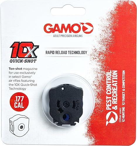 Miniatura 7 de Gamo 632092954 - Paquete combinado de pellets de rifle de aire.177, cantidad 1000 (Magnum, Masterpoint, Hunter, Match) y cartucho de disparo rápido