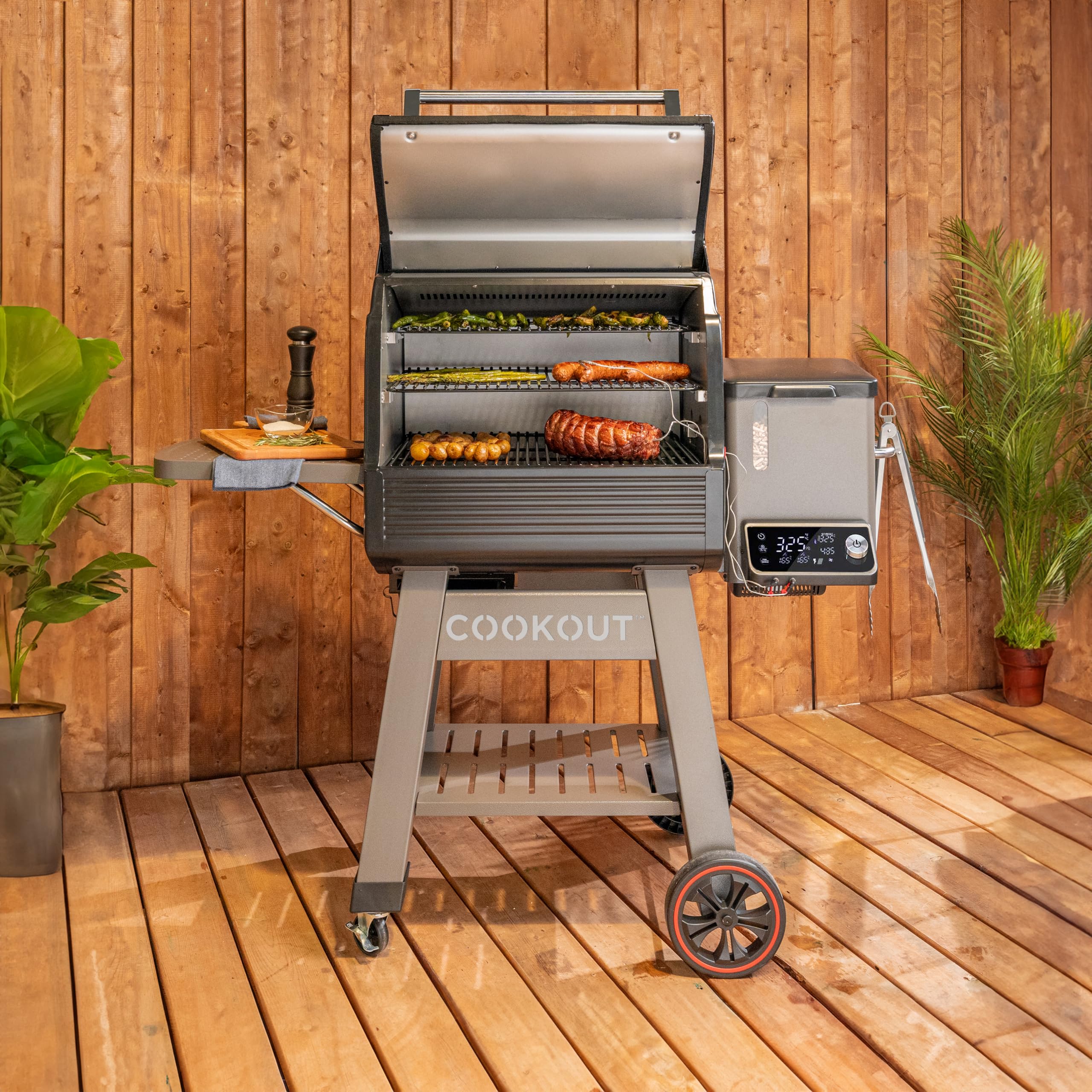 Coleman Cookout 1000 Pellet Grill with 1035-Sq. In. Total Cooking