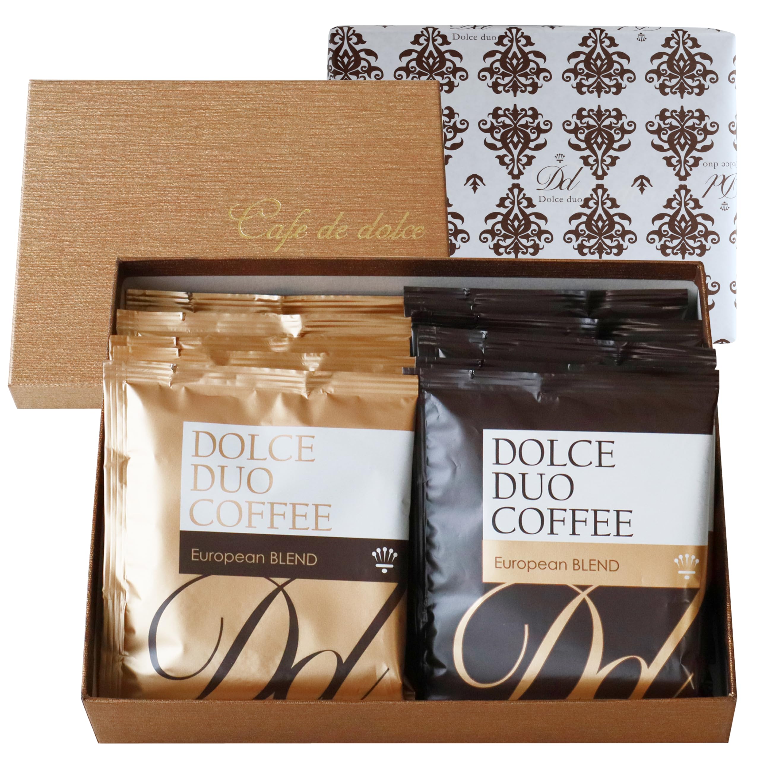 Amazon | Dolce duo ドリップコーヒー ギフト (ギフト包装済) 珈琲 ご