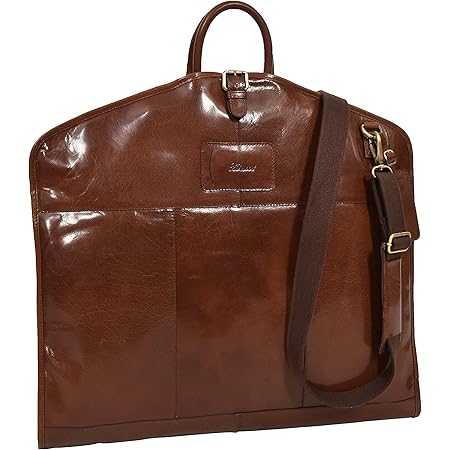 Leather luxury suit carrier Clearance
