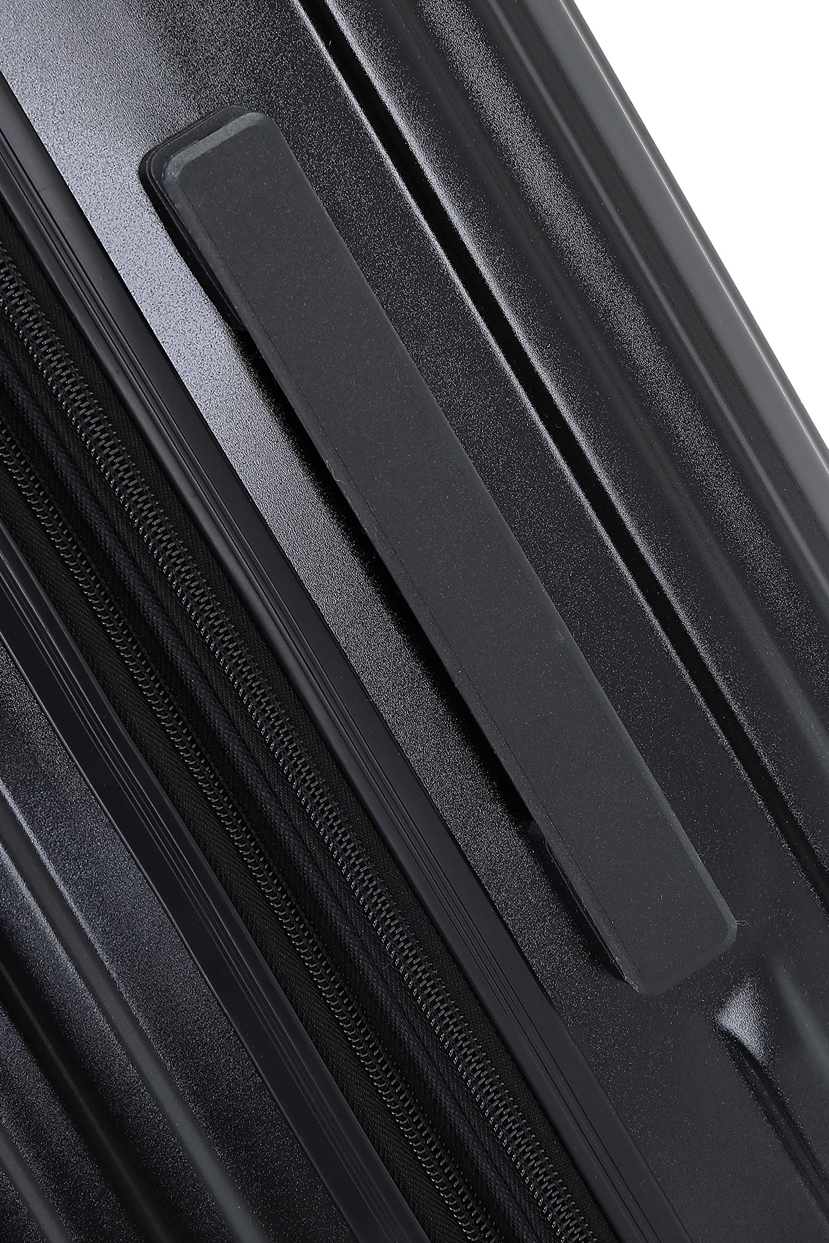 Münicase XL Hartschalenkoffer 76 cm Erweiterbar TSA-Schloss Leise Doppelrollen Reisekoffer Schwarz