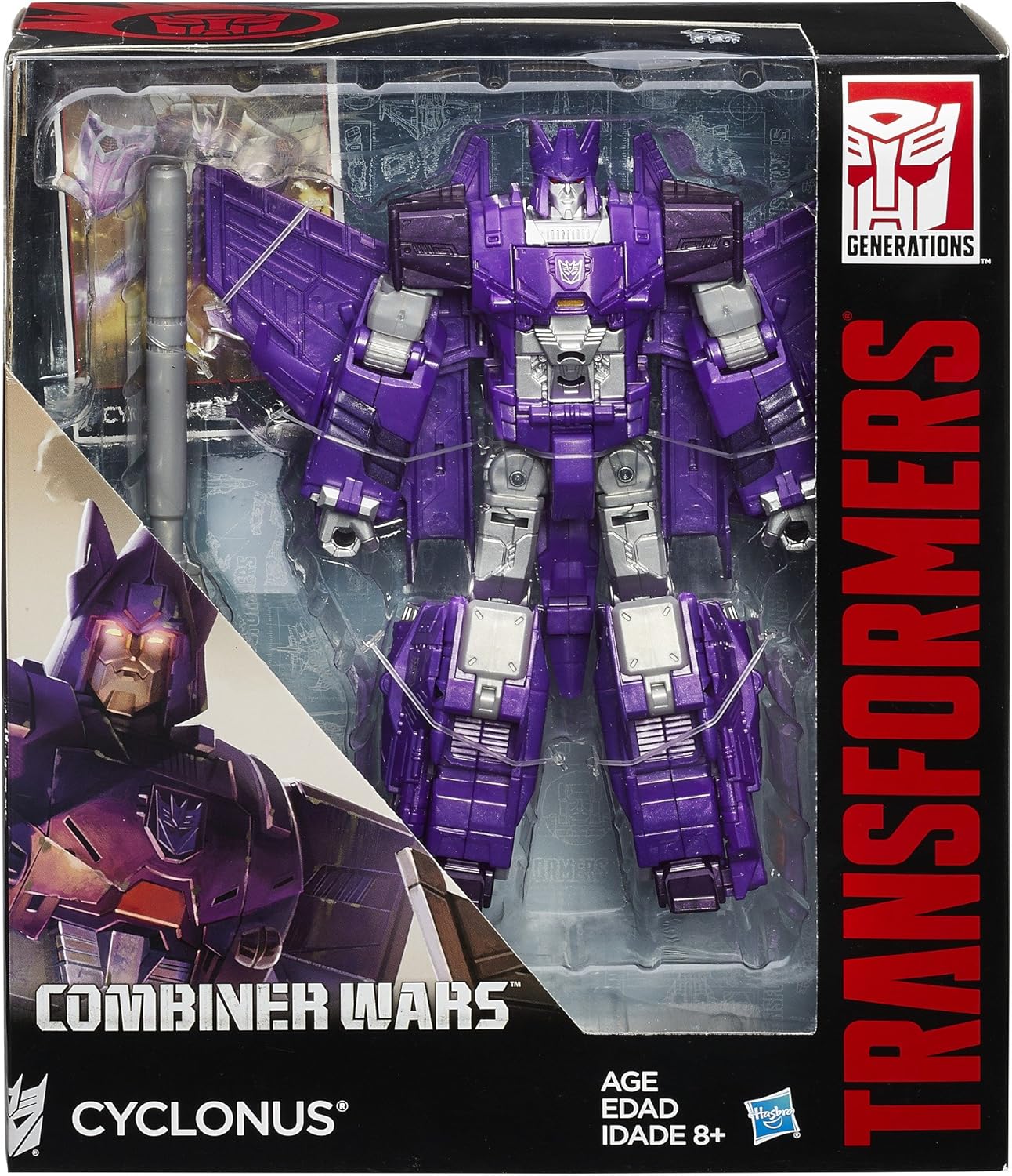 Transformers Generations Voyager Cyclonus Playset