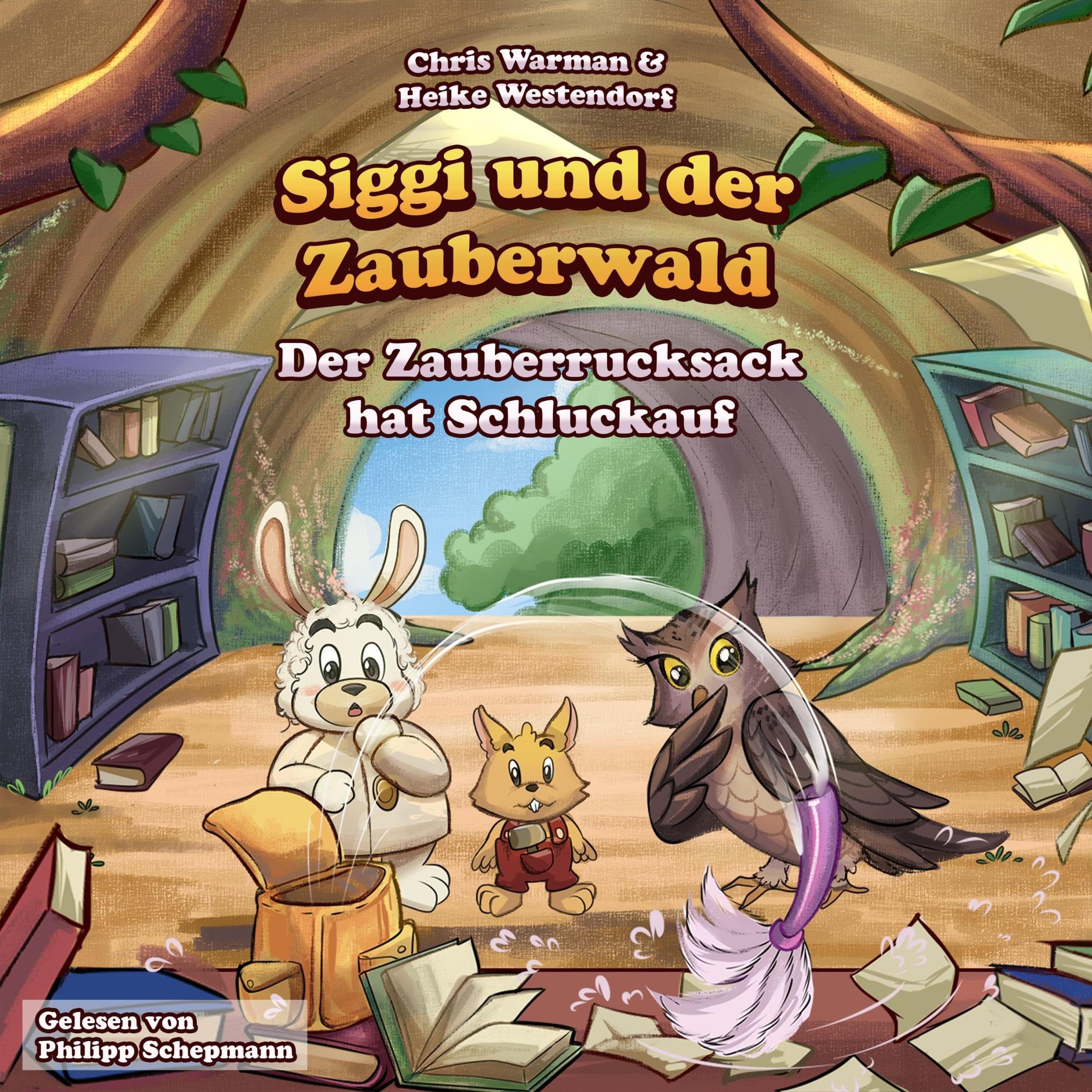 Cover art for Der Zauberrucksack hat Schluckauf