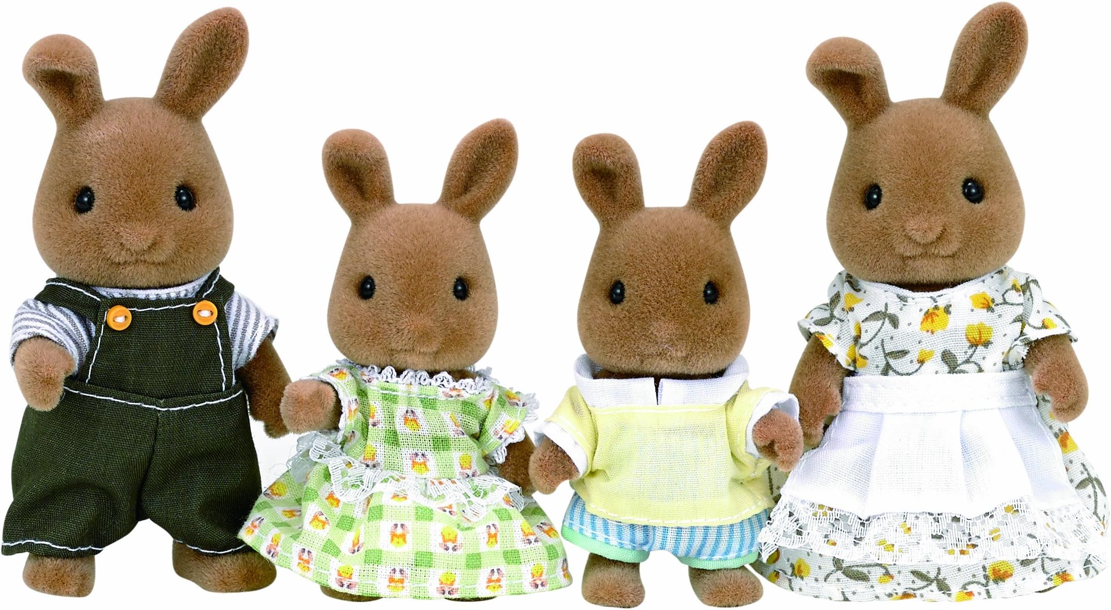 Sylvanian Families - Dappledawn Rabbit Family - 4181 - New