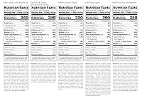 Vista 8 de HMR Ultimate Entree Variety Pack 14 comidas diferentes 7-8 onzas Porciones 14 comidas