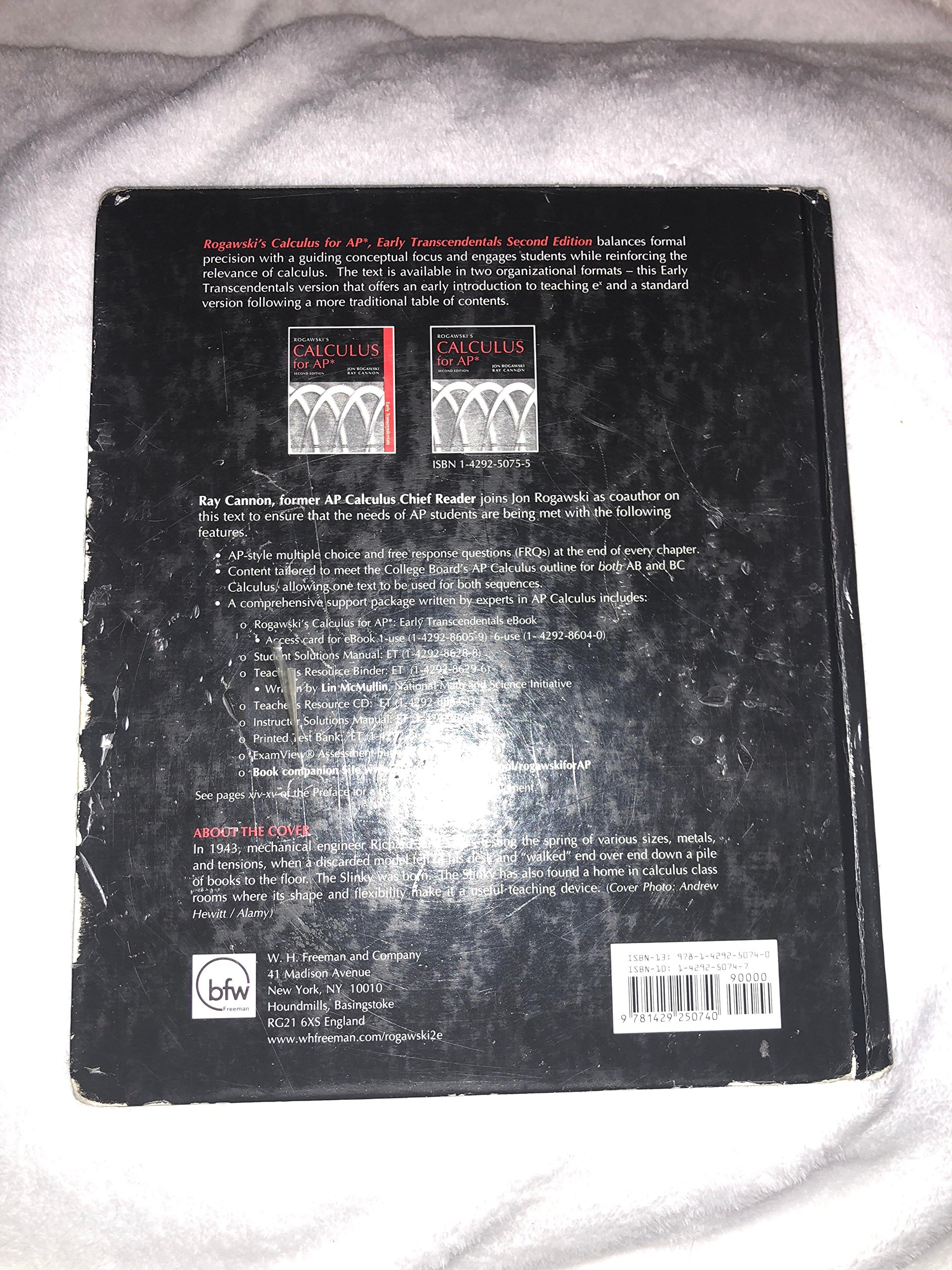 Rogawski s Calculus for AP*: Early Transcendentals - Image 6