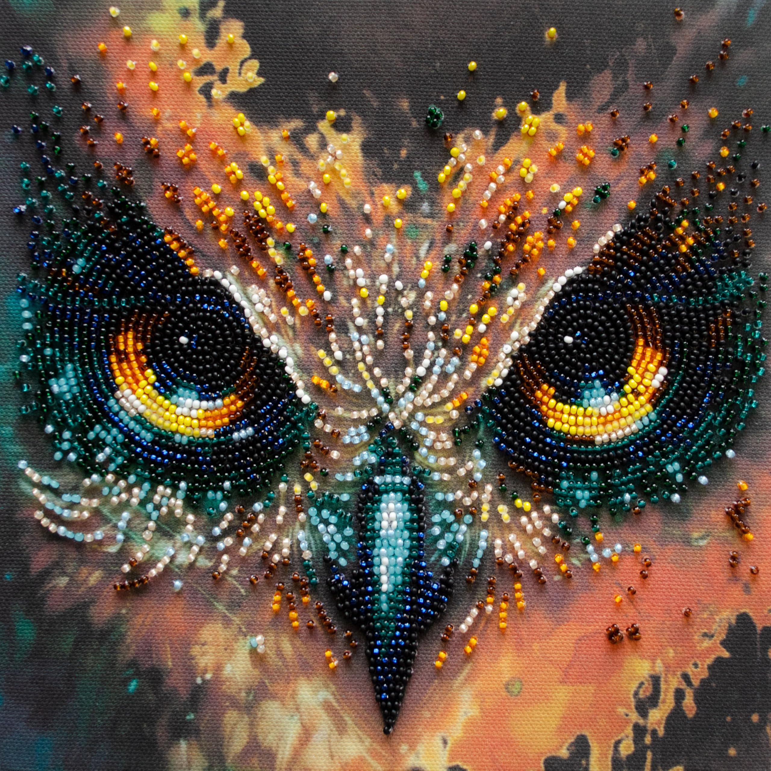 Wizardi Fearless Abris Art Mid-Sized Bead Embroidery Kit - Amb-107