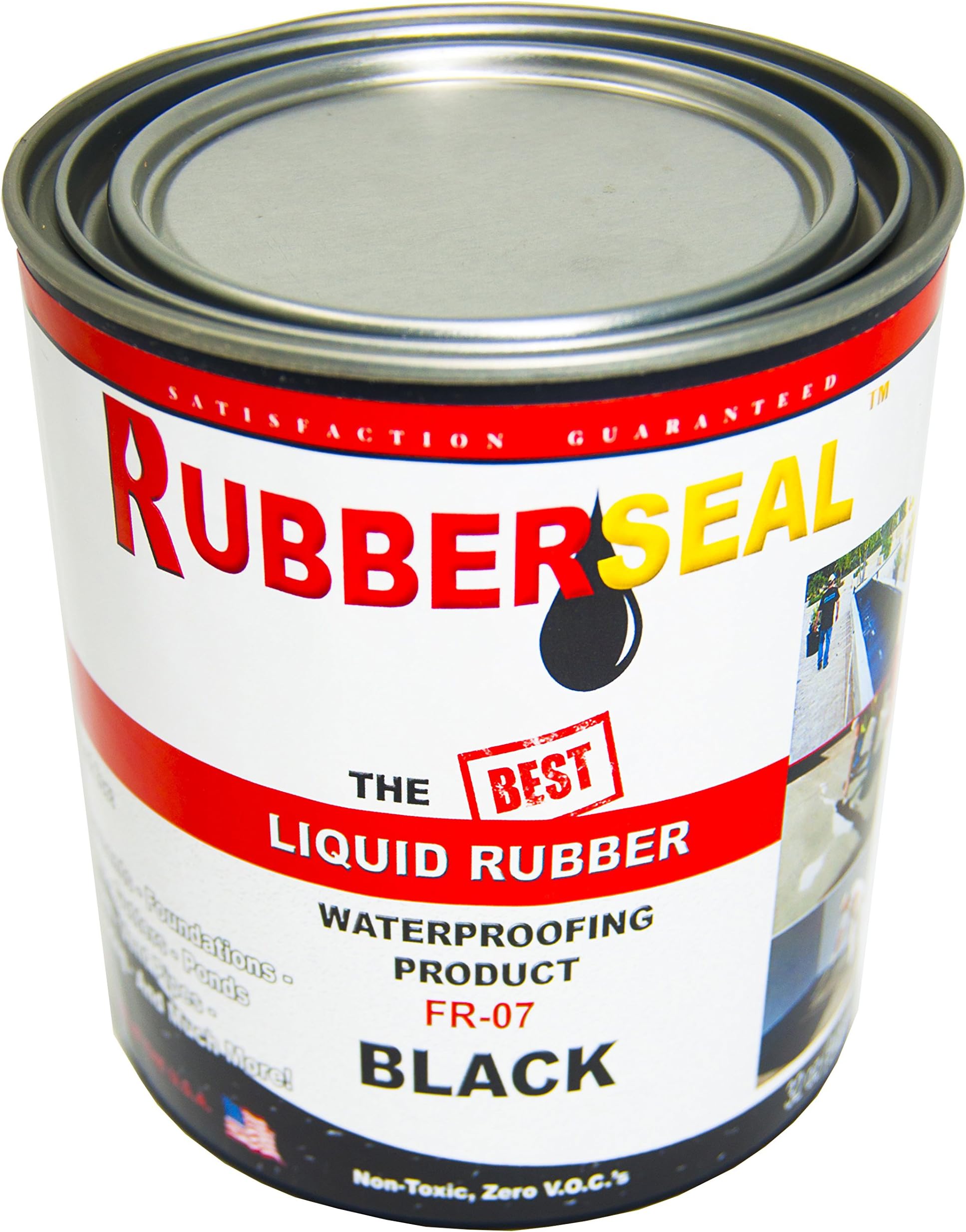 Liquid Rubber Waterproofing and Protective Coating - Roll On (32 oz)