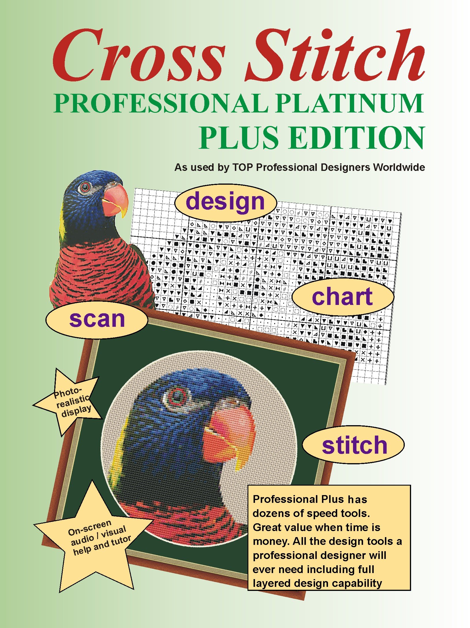 Cross Stitch Professional Platinum Plus - design software for Windows