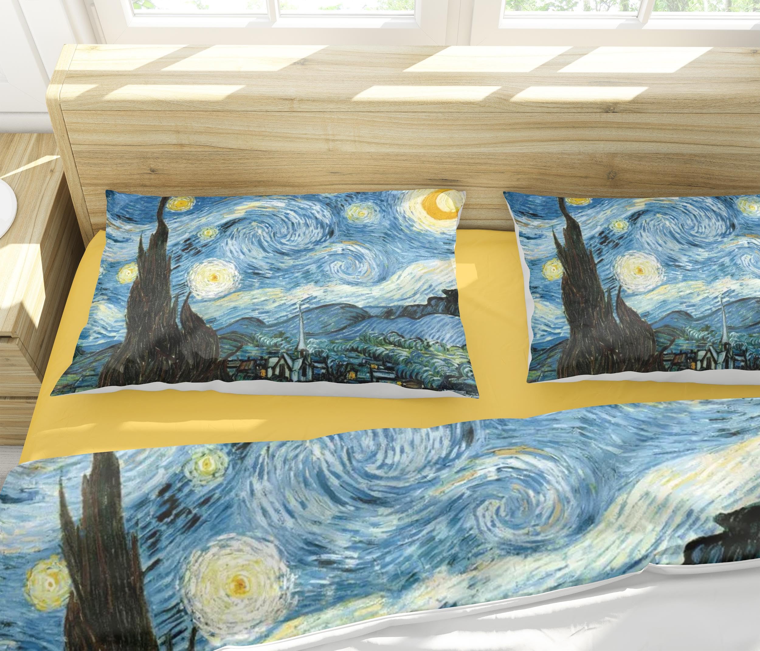 Beddinghouse Vincent Van Gogh Trees dekbedovertrek bomen 220TC katoens