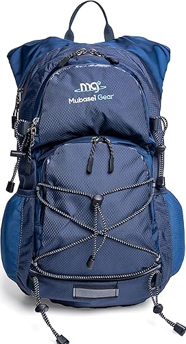 Miniatura 11 de Mochila de hidratación aislada con bolsa de agua de 2 litros, ligera, 22 L, mochila de senderismo para mujeres y hombres, mochila para senderismo,