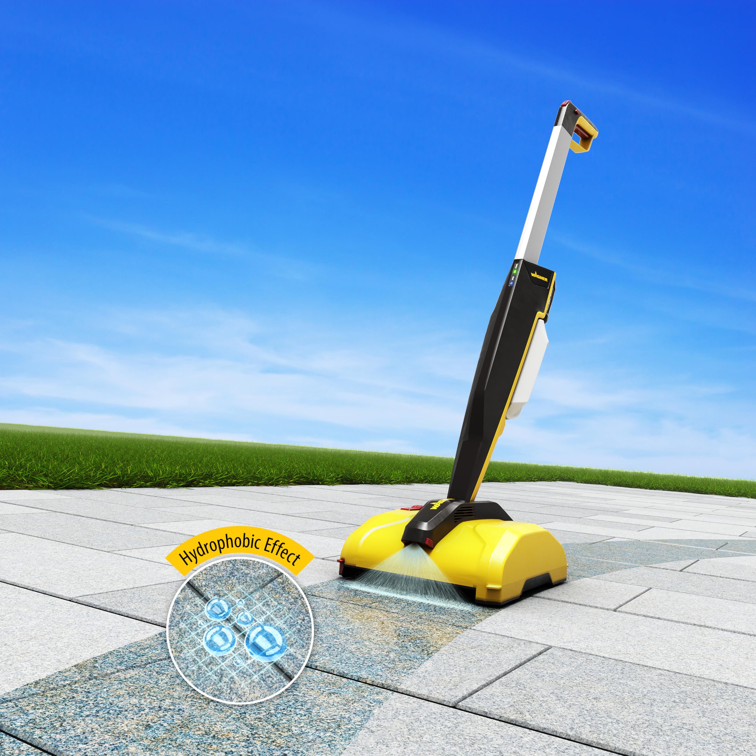 WAGNER Stone Cleaner 3 in 1, 500 ml - Concentrate for the regular cleaning of outdoor stone surfaces, White, 1 ml (Pack of 1) - Image 3