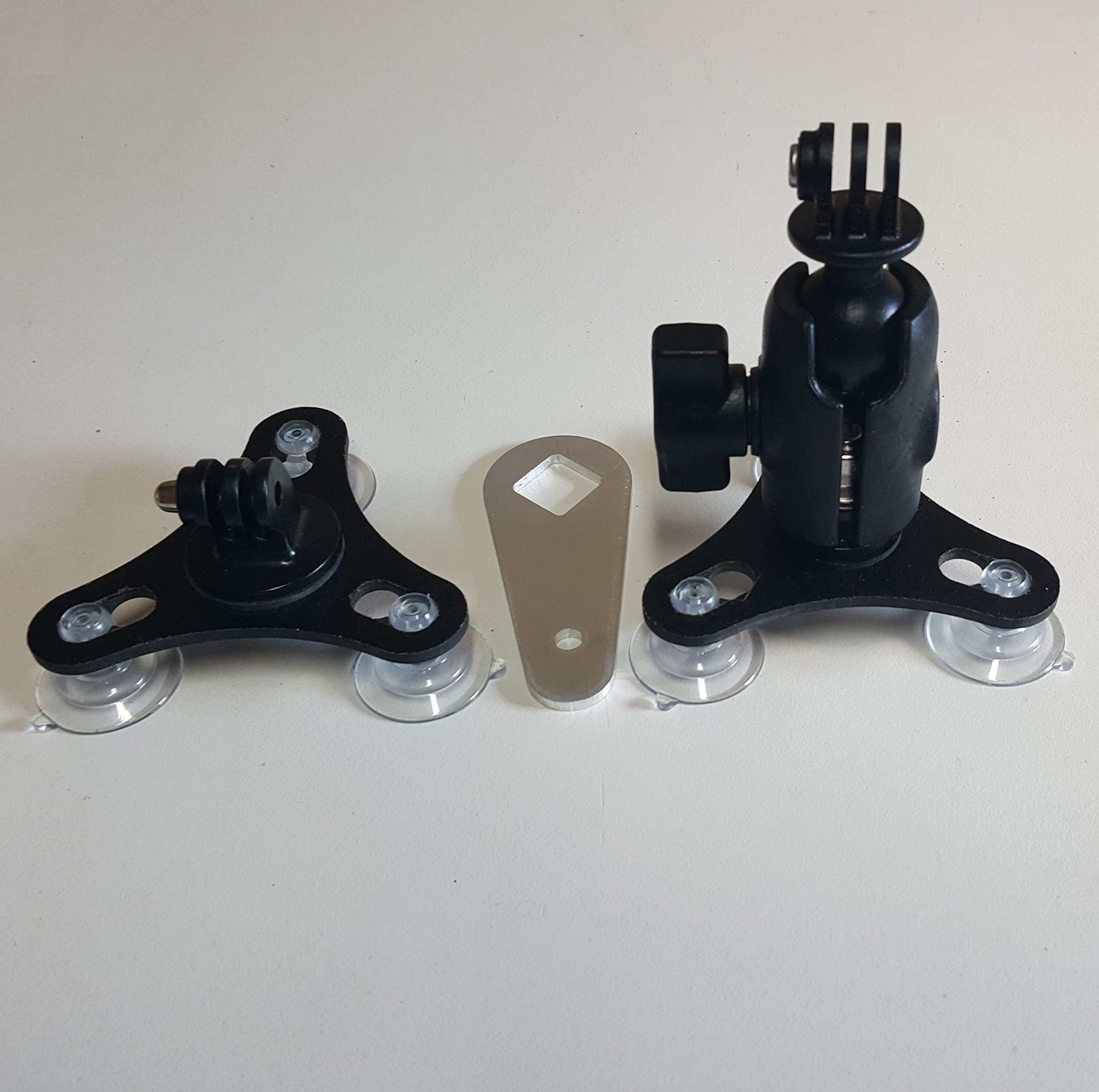 Spider Cockpit Mount Bundle Compatible with GoPro
