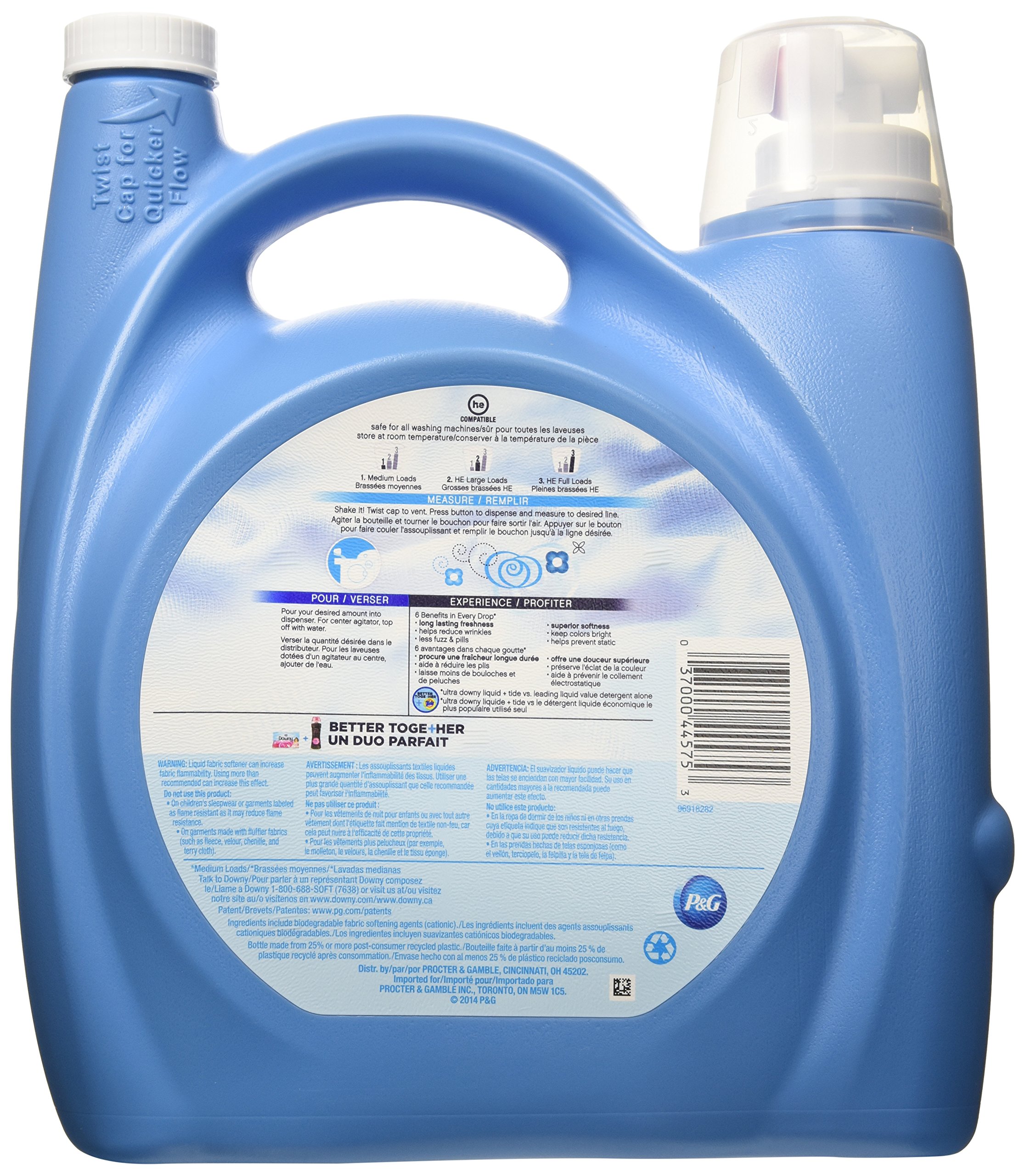 Downy Ultra April Fresh Fabric Softener, 170 oz Buy Online in United