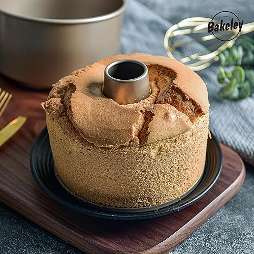 Miniatura 7 de Angel Food - Molde Kugelhopf antiadherente de 6 pulgadas con forma de vórtice para horno y olla instantánea (dorado champán)