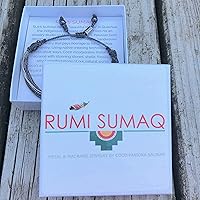 Vista 271 de Colorful Bracelet for Men and Women with Hematite Stones: Handmade Designer Adjustable Multistrand String Knotted Macrame Friendship Bracelet