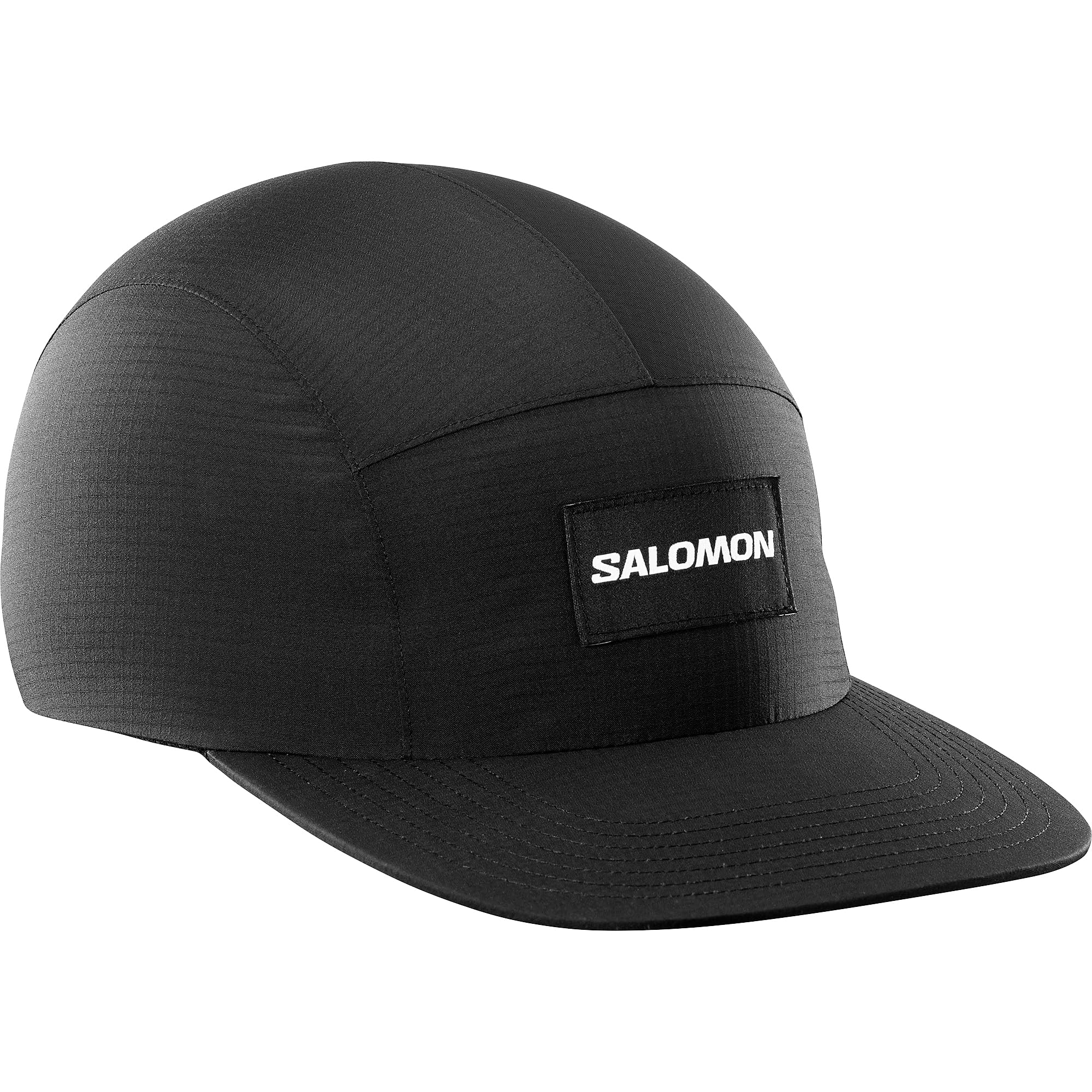 Salomon Five Panel, Casquette en Coton Unisexe, pour Ski, Trail, Course à Pied, Randonnée
