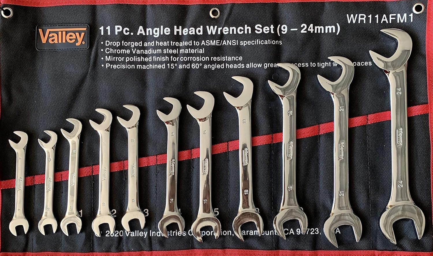 Combination Angle Wrench Set (14-pc 3/8" - 1-1/4")