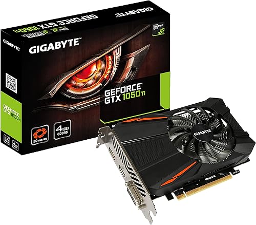 Tarjeta gráfica Gigabyte Geforce GTX 1050 Ti Windforce (GV-N105TWF2OC-4GD)