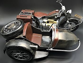 Amazon.co.jp: 〔川善アート〕置物 鉄製 レトロ 迫力 長約52幅