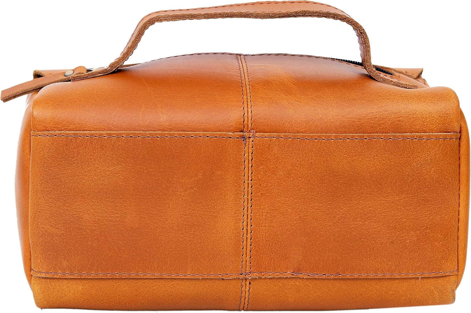 Leather Toiletry Bag | Dopp Kit | Makeup Bag | Travel Organizer for Men & Women