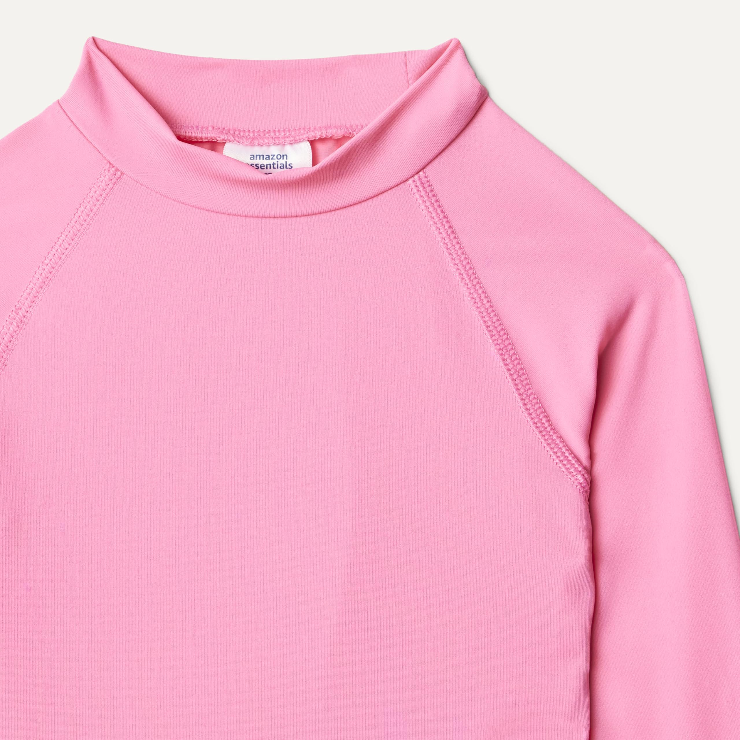 Amazon Essentials Niñas Camiseta de Manga Larga de Protección (Rashguard)