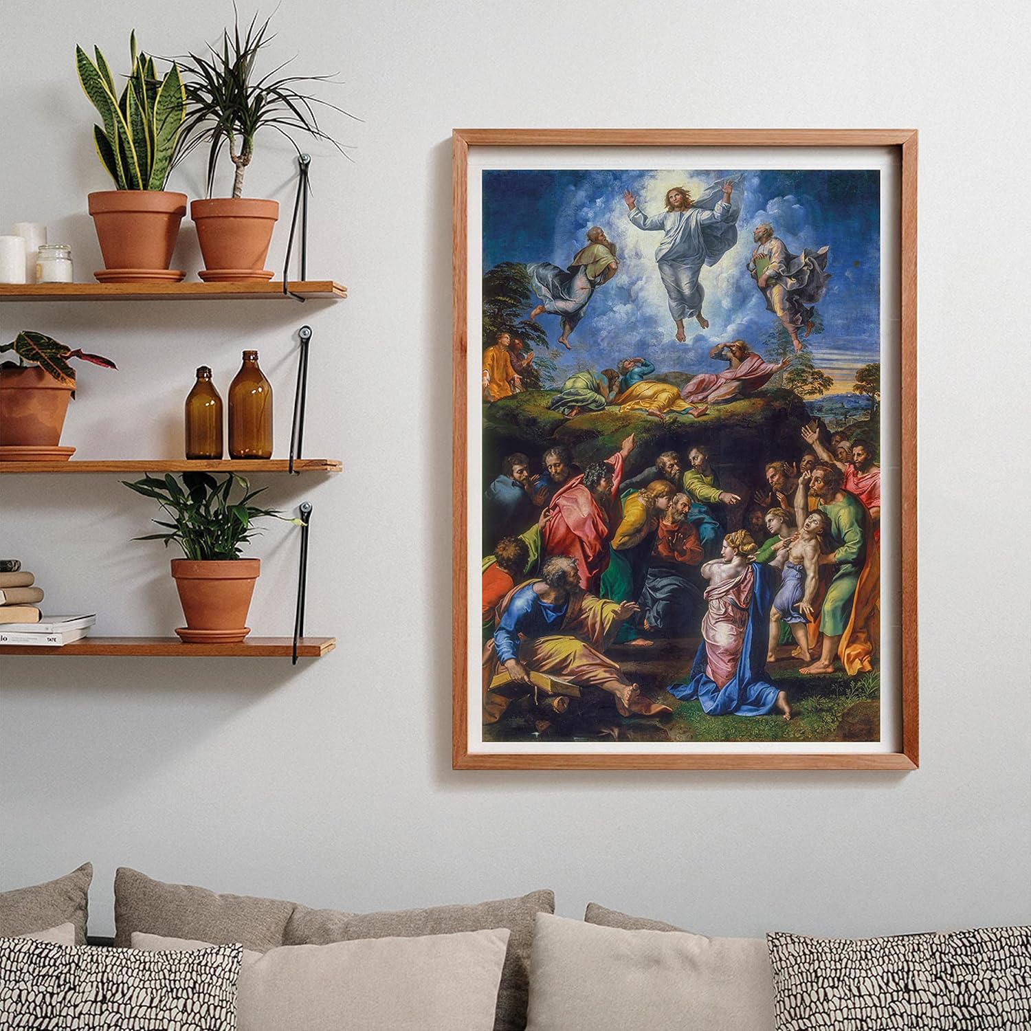 Clementoni - Museum Collection-Raphael, Transfiguration-1500 Adult Pieces, Art, Puzzle Paintings, Famous Paintings, Made in Italy, Multicoloured, 31698