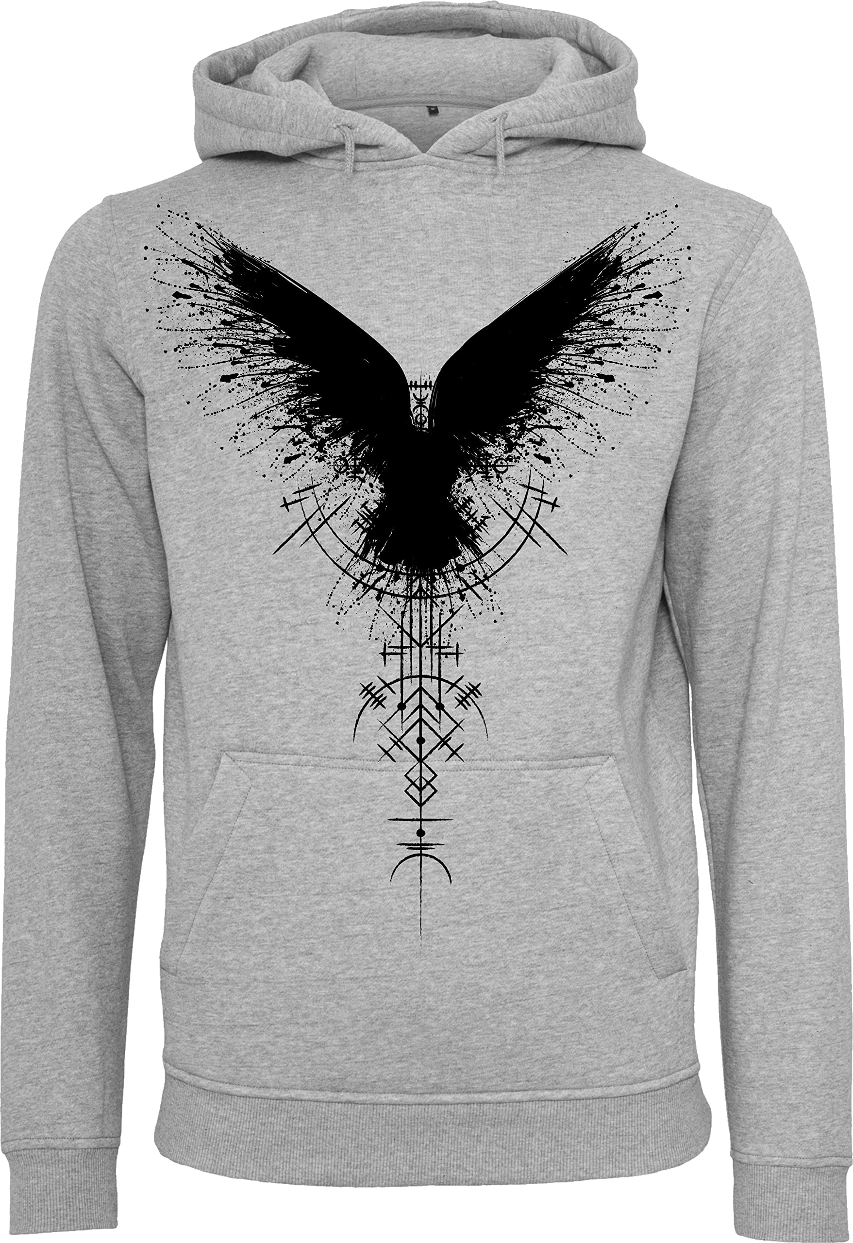 Baddery Jersey vikingo para hombre - Sudadera con capucha vikinga 2 - Regalos vikingos para hombres - Ropa vikinga