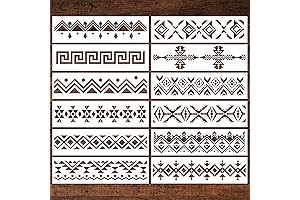 Aztec Stencils For Painting