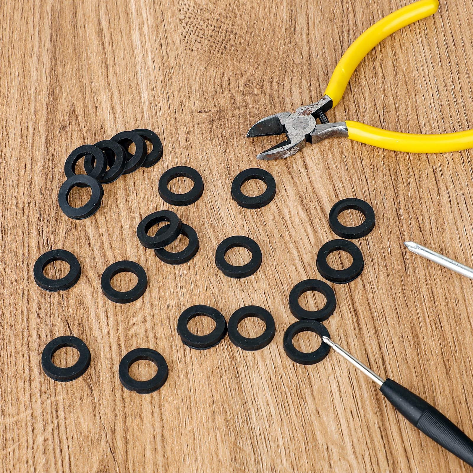 40 Guarnizioni In Gomma Per Tubo Doccia 1/2 Pollice - O-Ring Per Rubinetto - Foto 4