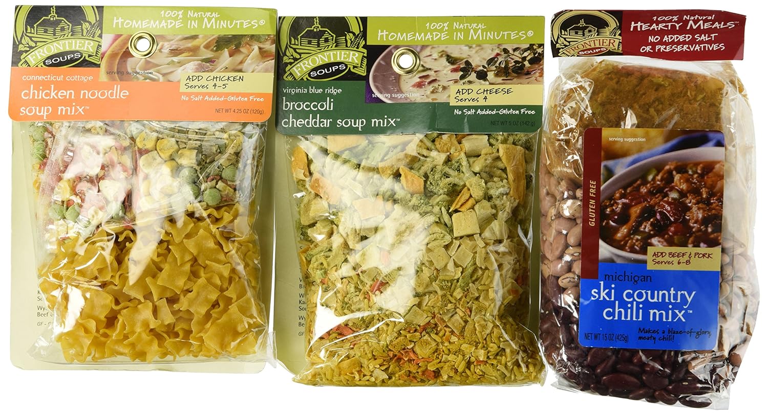 Frontier Soups 100 Natural Homemade In Minutes Gluten