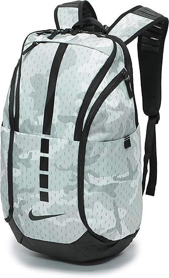 Amazon Co Jp バックパック 大容量 リュック バスケ 高校生 中学生 部活 合宿 大学生 メンズ レディース 男女兼用 ナイキ フープス エリート Pro バックパック Aop Ba5555 012 ウルフグレー シューズ バッグ