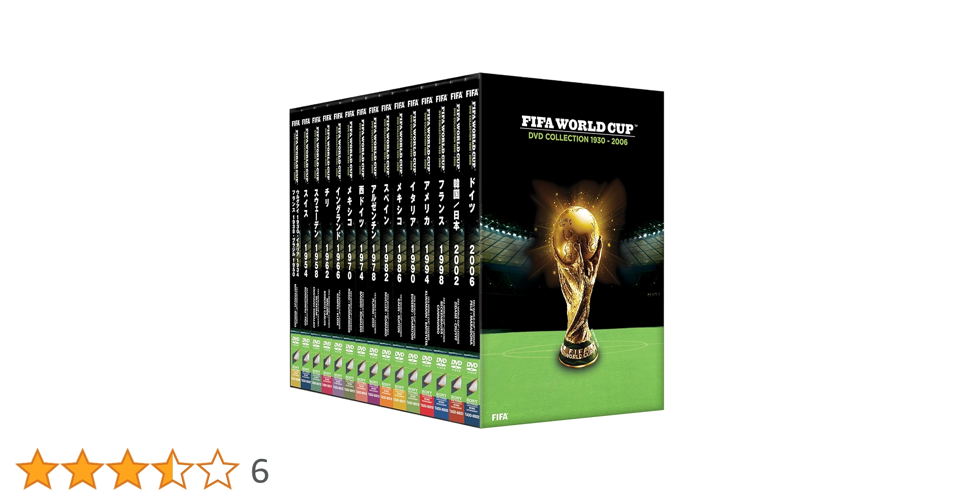 FIFAワールドカップコレクション コンプリートDVD BOX 15枚組 FIFA World Cup DVD Collection 1930-2006 15 Disc Set Complete | eBay