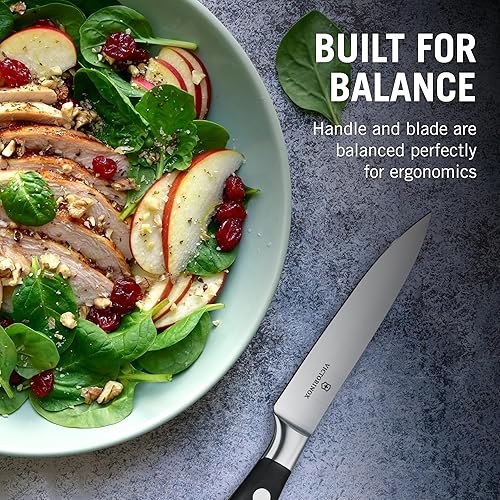 Miniatura 6 de Victorinox Cuchillo de pelar forjado de 3.9 in en caja de regalo, color negro