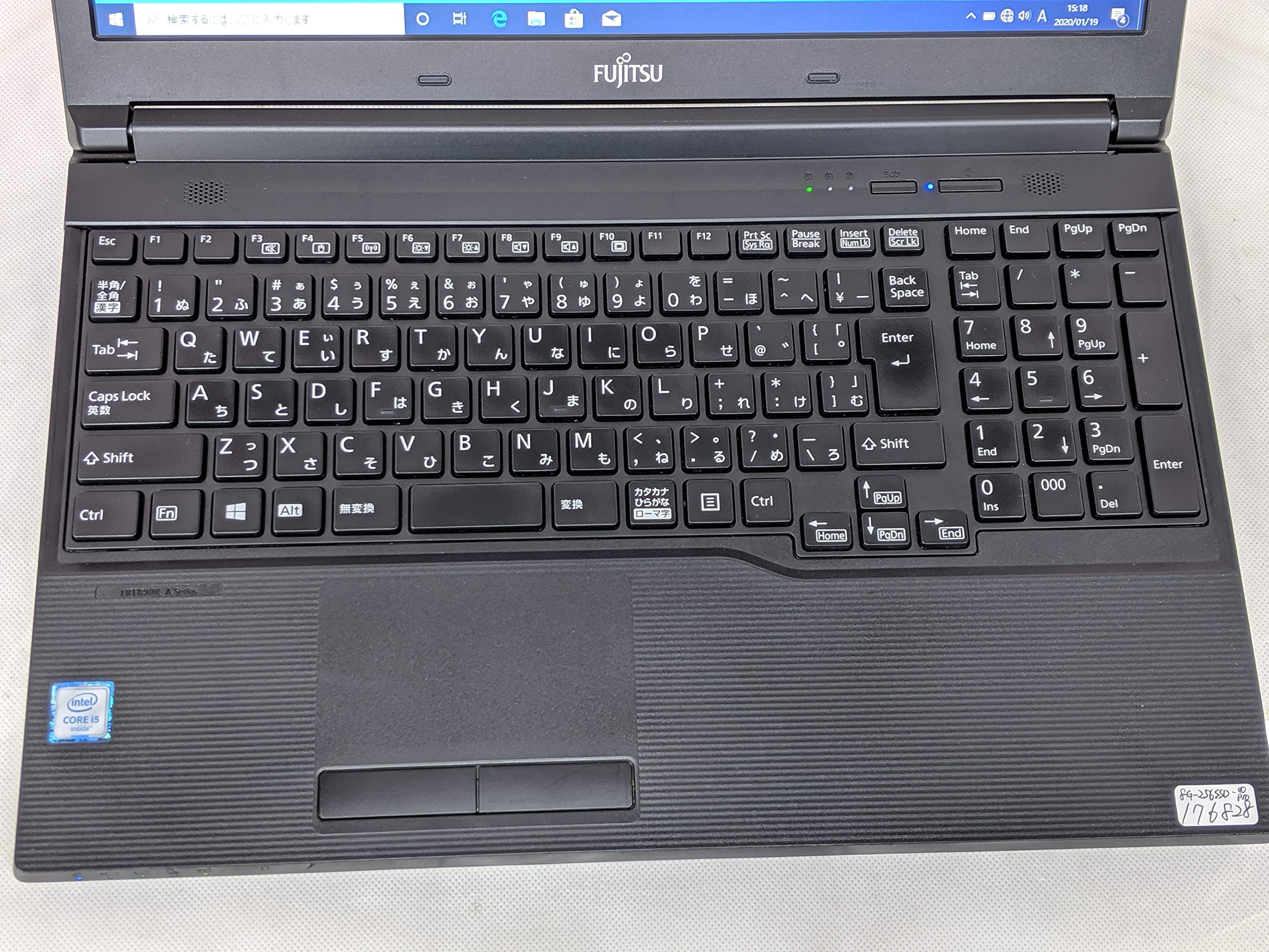 FUJITSU 富士通　LIFEBOOK A576/N FMVA 12TK1 FUJITSU 富士通 LIFEBOOK A576/N FMVA 12TK1