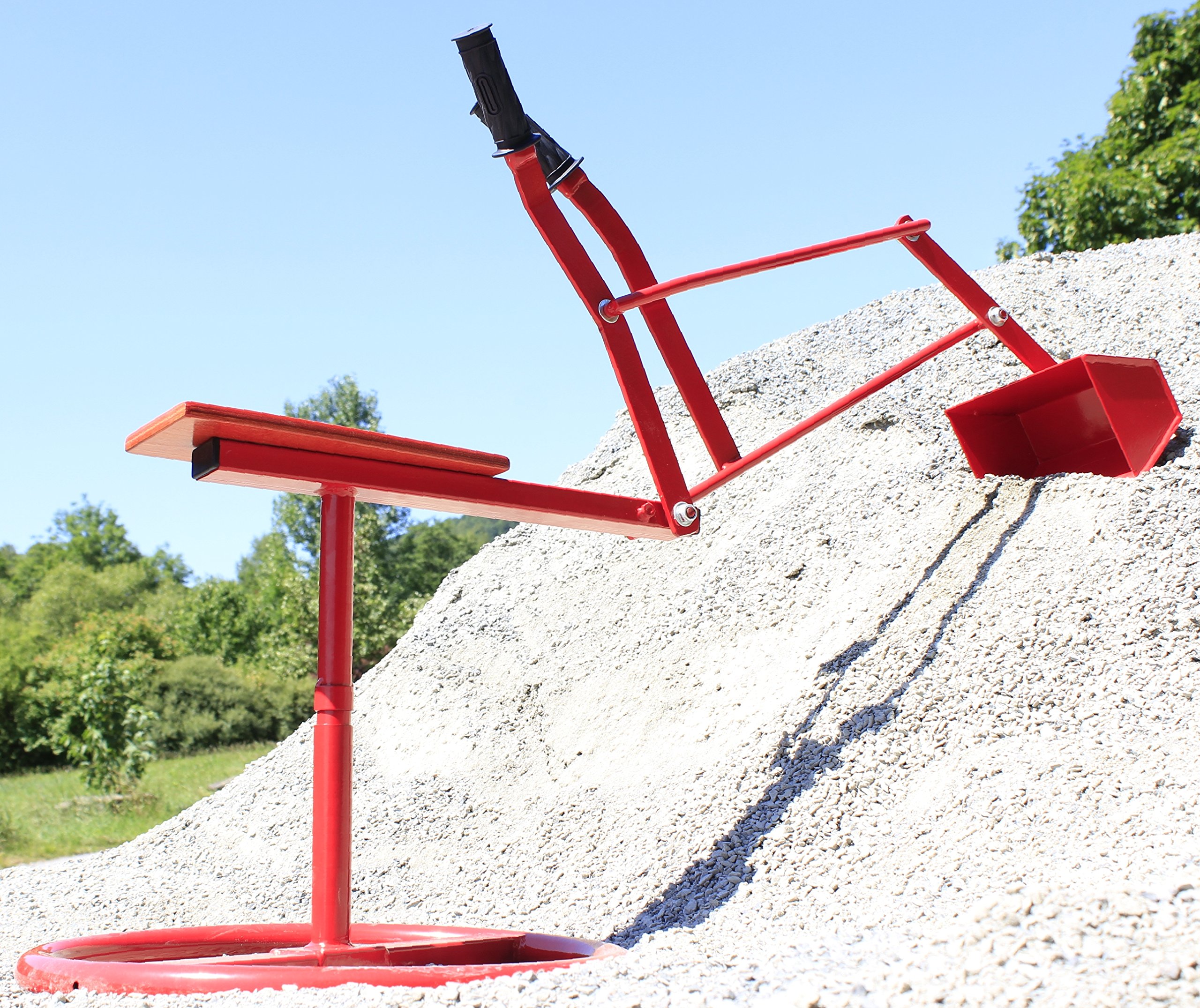 SITZBAGGER Metall Riesen-Sandbagger bis 50Kg belastbar in TOP QUALITÄT für Kinder ab 4 Jahren