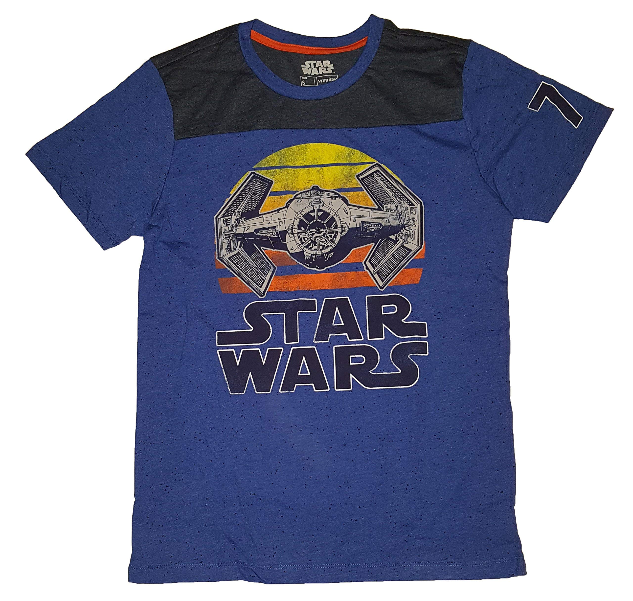 STAR WARS#EPISODE4#タイファイター デススターTシャツ STAR WARS#EPISODE4#タイファイター デススターTシャツ