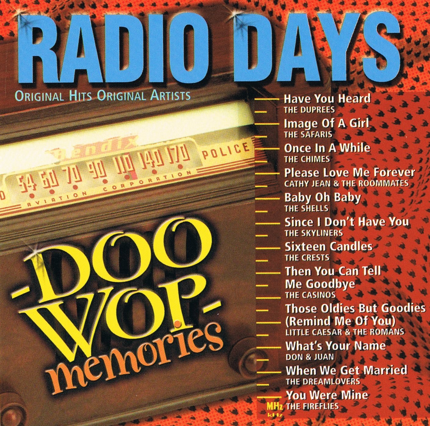 Radio Days - Doo Wop Memories (12 Original Hits) [Audio CD]