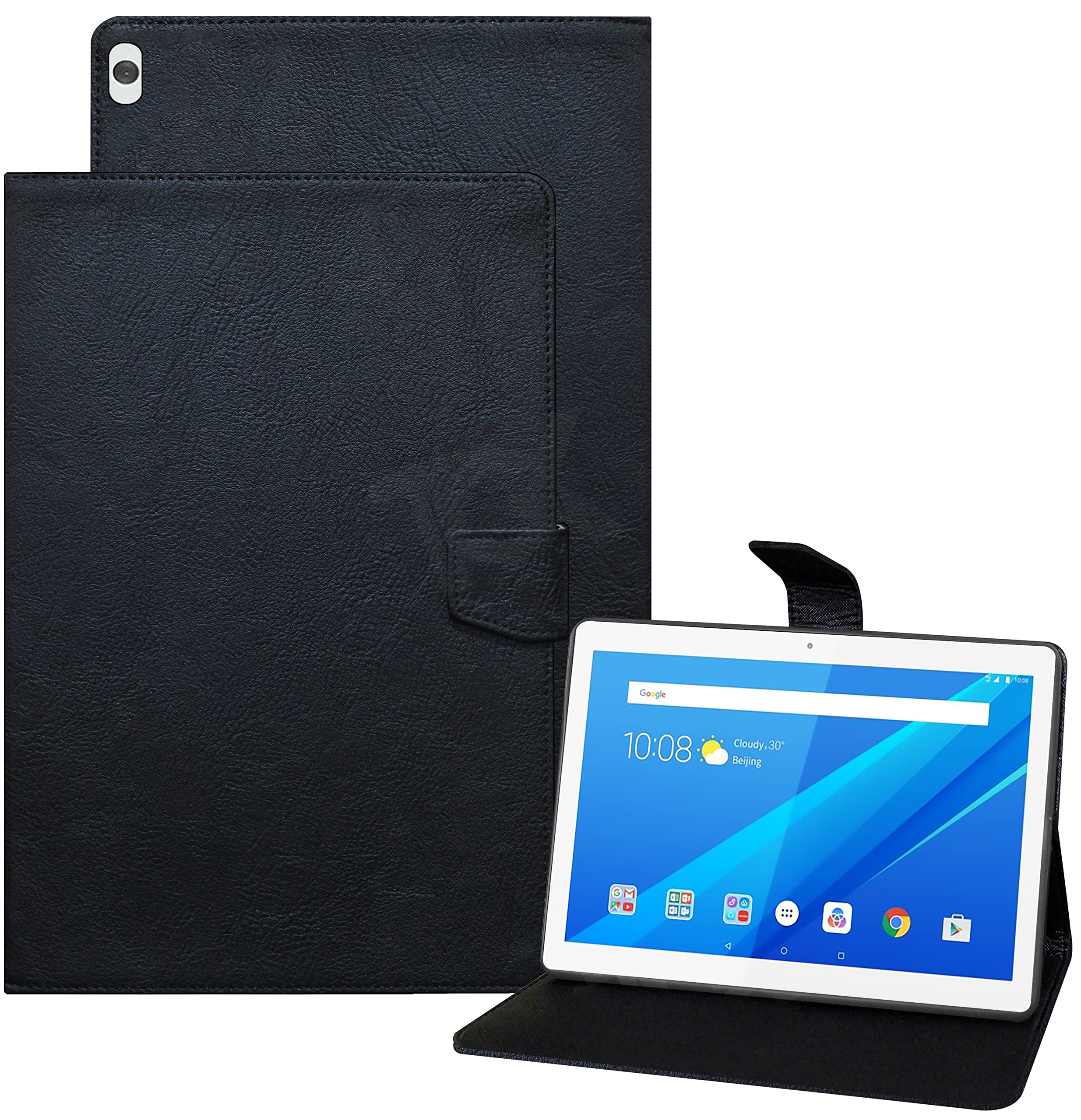 TGK Case Cover for Lenovo Tab M10 HD X505X TB-X505F TB-X505L TB-X505X TB-X605L TB-X605F Plain Design Leather Flip Stand Black (B09H4R8BMD) Amazon Price History, Amazon Price Tracker