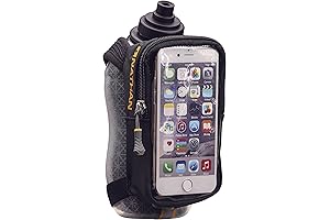Nathan Quick View Flask: Insulated, Hands-Free Hydration & Phone Caddy