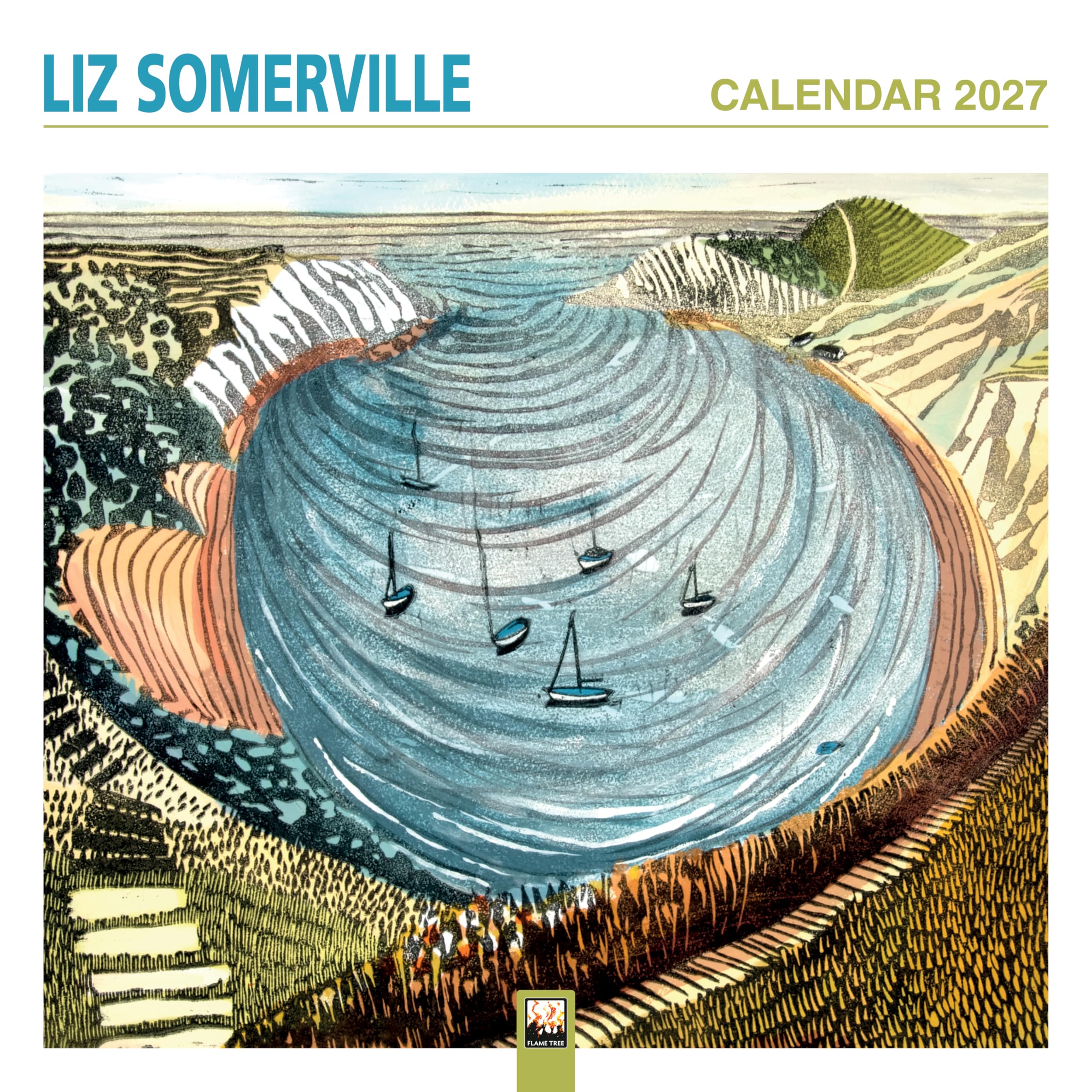 Liz Somerville Wall Calendar 2027 (Art Calendar) (Calendar)